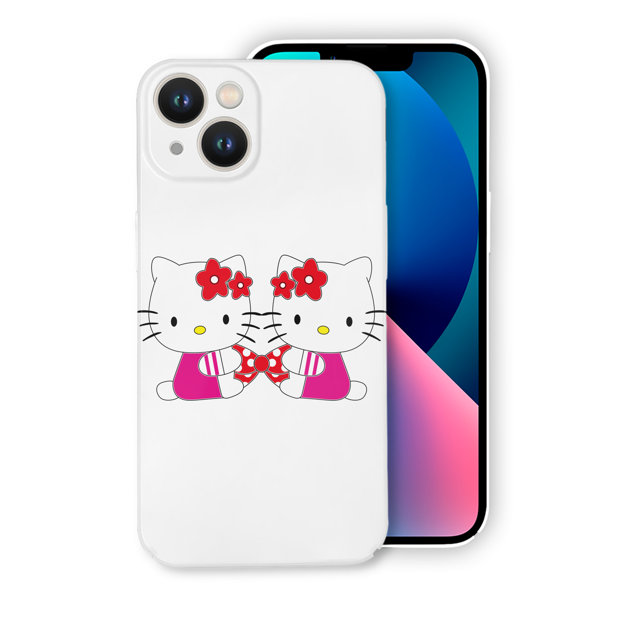 （画像用） Hello Kitty ハローキティ 【iPhone 14シリーズ対応】ハードケース